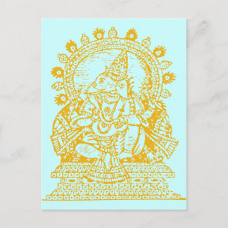Ganesh: God of Success Postcard