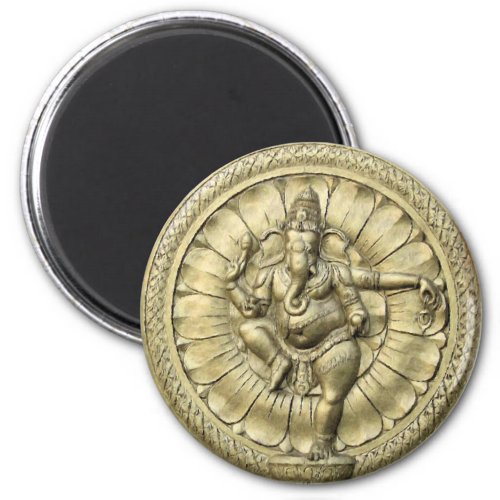 Ganesh Golden Magnet