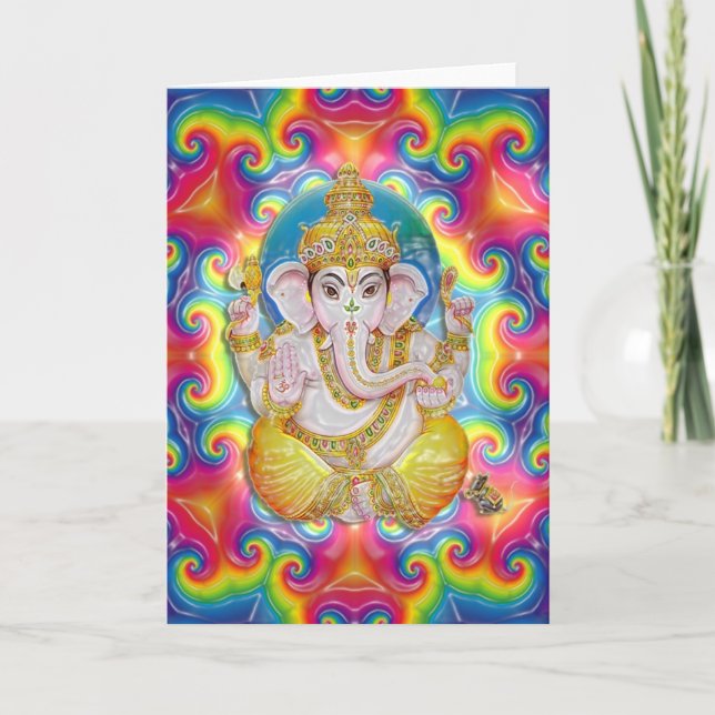 Ganesh greetings card (Front)