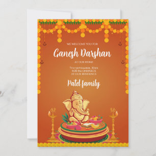 Ganesh invitations Digital Ganpati invites Ganesh