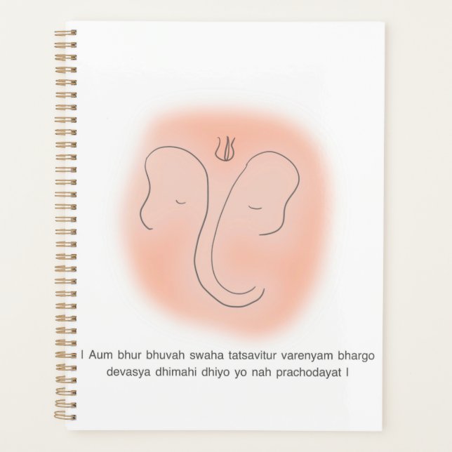 Ganesh ji  planner (Front)