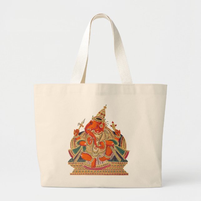 Ganesh  large tote bag (Front)