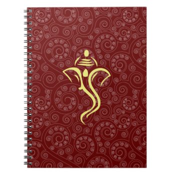 Ganesh Notebook by EnduringMoments at Zazzle