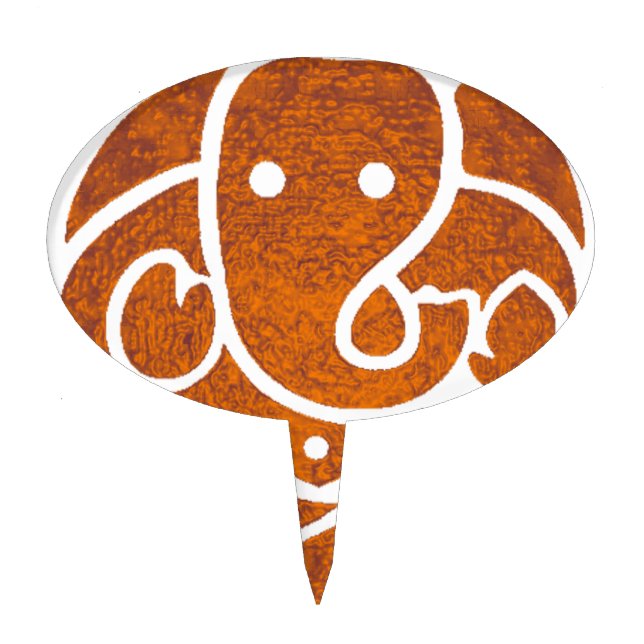 GANESH OF LIFE CAKE TOPPER (Front)