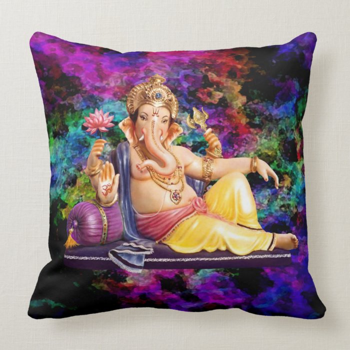Ganesh Relaxing Pillow