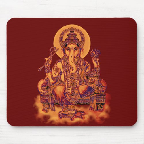 Ganesh _ Remover of Obstacles Mouse Pad