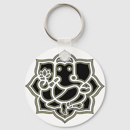 Ganesh the giver of Success Keychain