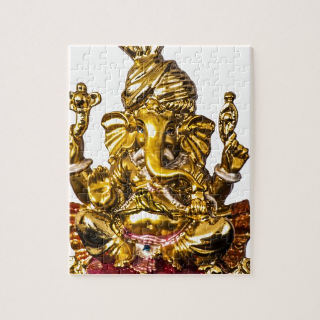 Ganesh " The Indian God " Jigsaw Puzzle (Vertical)