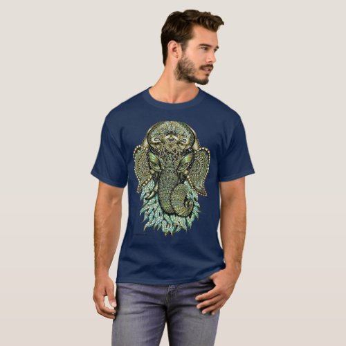 Ganesh Tshirts Ganesha Art T_shirt