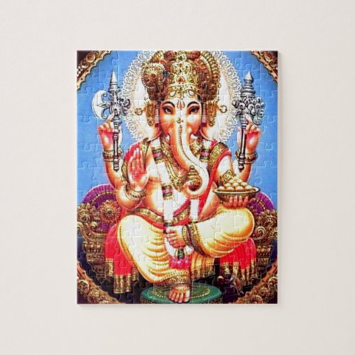 Ganesha àààà Indian Elephant Jigsaw Puzzle