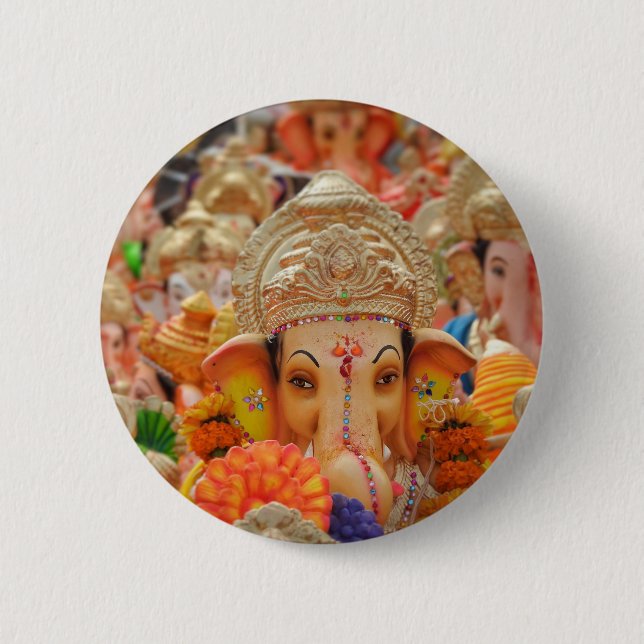 Ganesha Button (Front)