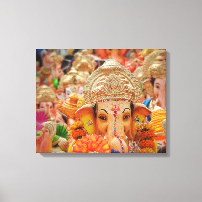 Ganesha Canvas Print (Front)