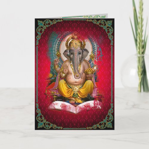 GANESHA _ Card Greeting Note Card