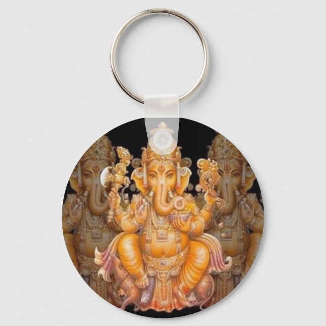 Ganesha - Destruidor de Obstáculos Keychain (Front)