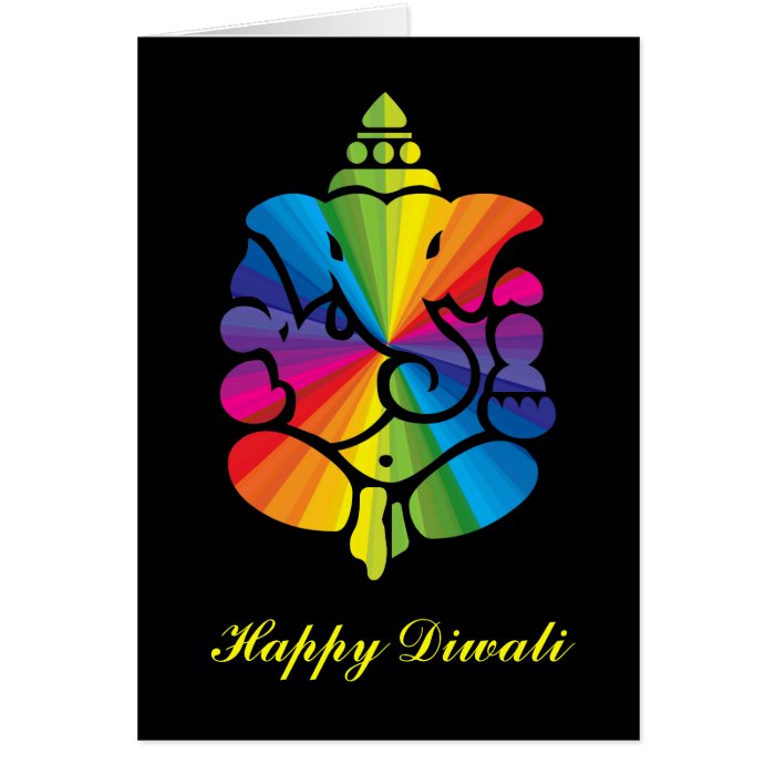 Ganesha   Diwali Cards