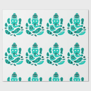 Ganesha Elepnat God Wrapping Paper, 30 in x 6 ft Paper
