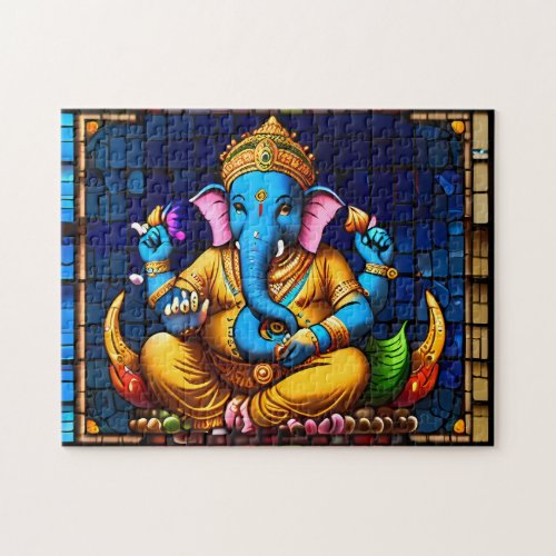 Ganesha _ Ganapati Deity God of India Jigsaw Puzzle