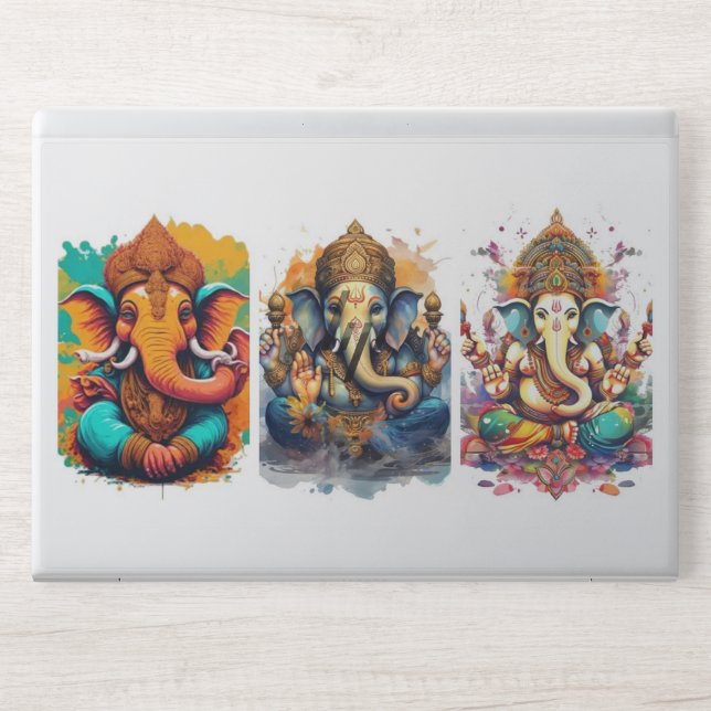 Ganesha, ganesh, ganapati remover of obstacles HP laptop skin (Front)