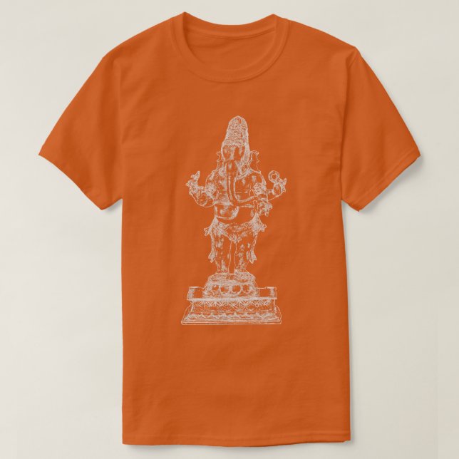 Ganesha Ganesh Hindu God Hinduism India T-Shirt (Design Front)