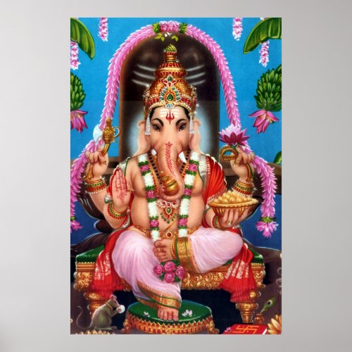 Ganesha God Poster