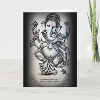 ganesha greetings card
