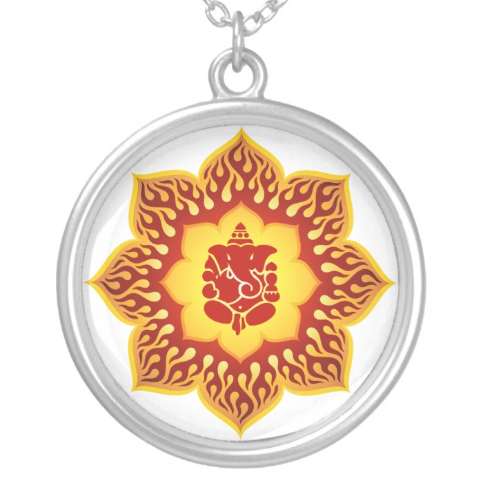 Ganesha Lotus Design Jewelry