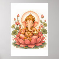 Ganesha Lotus Ganesh Chaturthi Festival