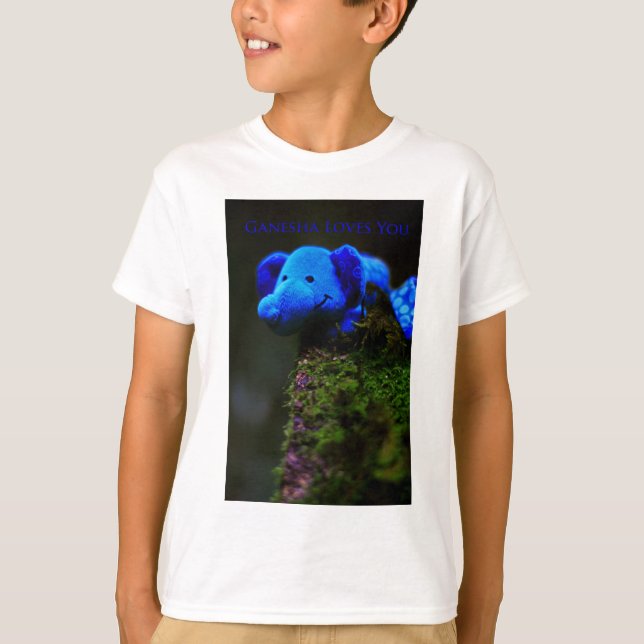 Ganesha Loves You T-Shirt (Front)