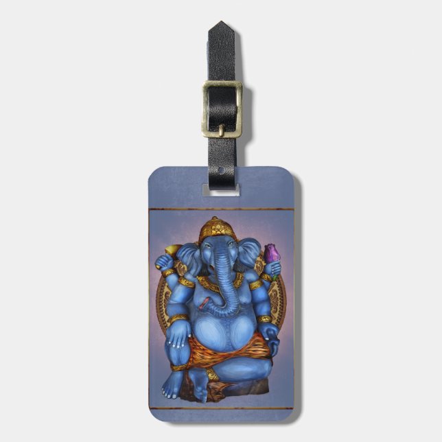 Ganesha Luggage Tag (Front Vertical)