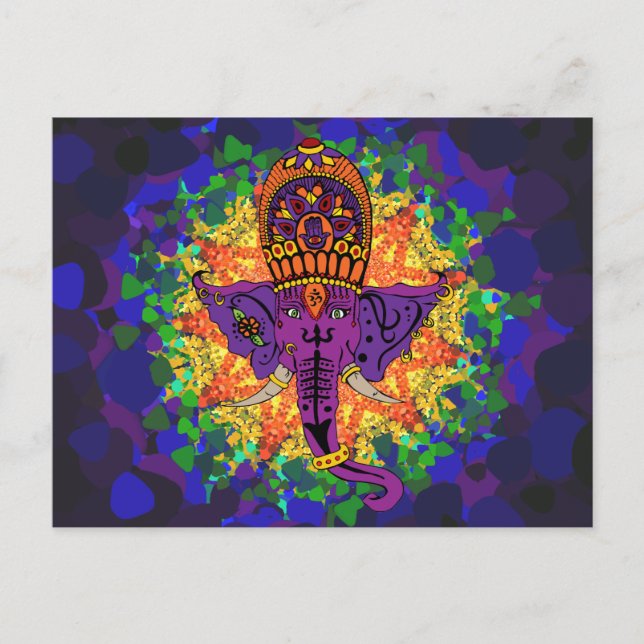 Ganesha Postcard (Front)