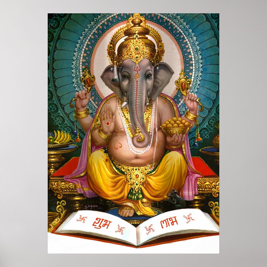 Ganesha Poster | Zazzle