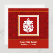 Ganesha Save the Date (Front/Back)