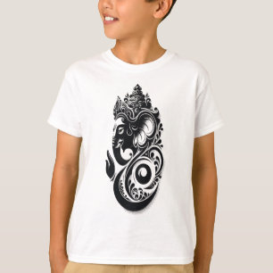 Ganesha, Spiritual Hindu Ganesh Indian Yoga God, M T-Shirt