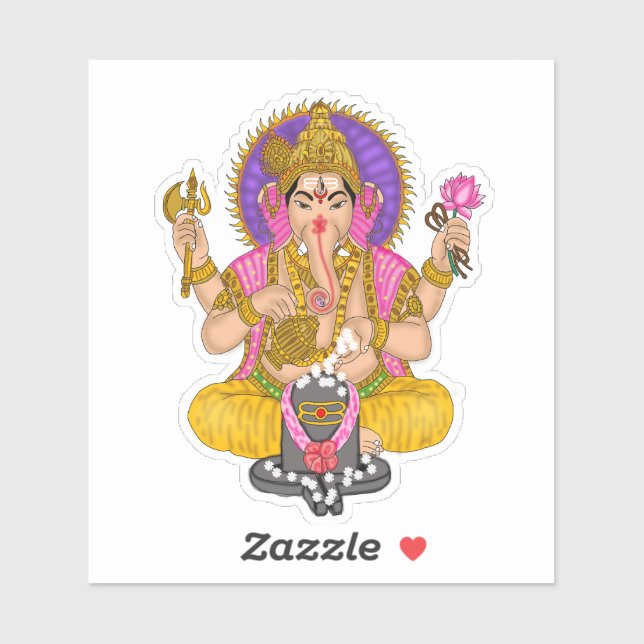 Ganesha Sticker (Sheet)