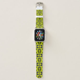 Ganesha Themed Hindu Art Print Apple Watch Band