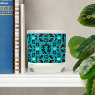 Ganesha Themed Hindu Art Print Scented Candle