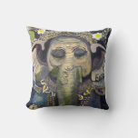 Ganesha Throw Pillow