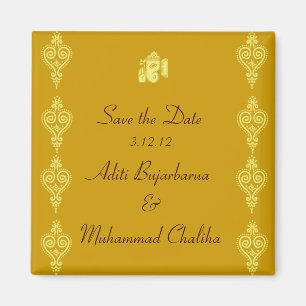 Ganesha Wedding Favor Magnets