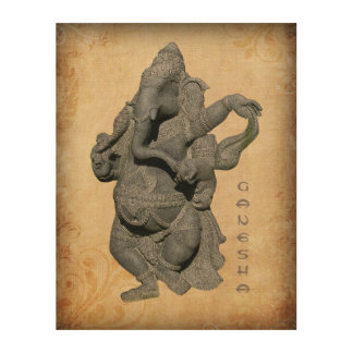 Ganesha Wood Wall Decor