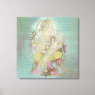 GANESHA - Wrapped Canvas Print