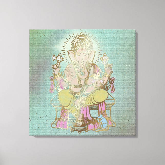 GANESHA - Wrapped Canvas Print (Front)