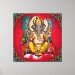 GANESHA - Wrapped Canvas Print