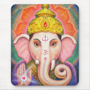 Ganesha's Blessings Mouse Pad