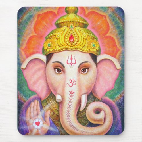 Ganeshas Blessings Mouse Pad