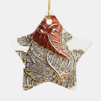 GANESHJI DIAMOND DESIGNS CERAMIC ORNAMENT