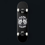 Gang Gang Skateboard<br><div class="desc">siamese cat gang gang graphic skateboard deck</div>