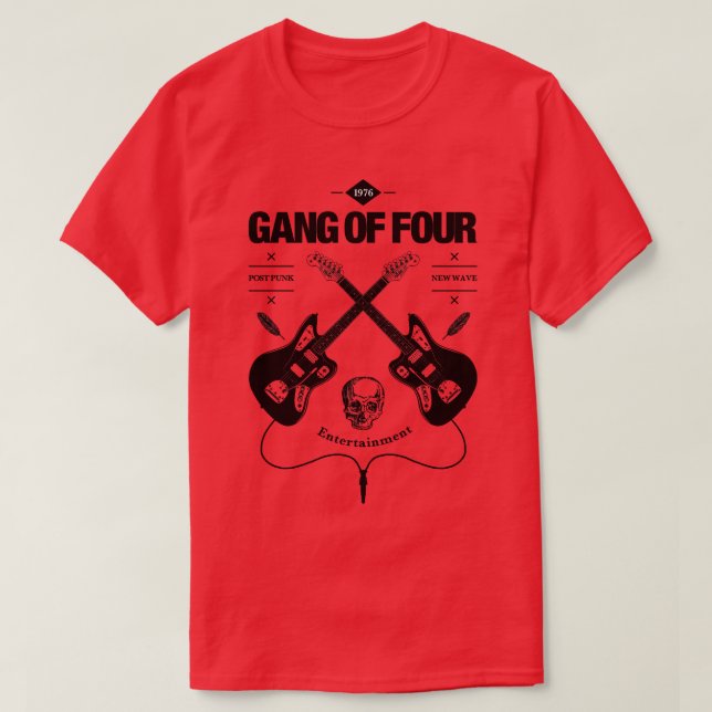 Gang Of Four Logo T-Shirt (Design Front)