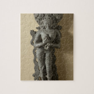 Ganga, goddess who personifies the sacred River Ga Jigsaw Puzzle