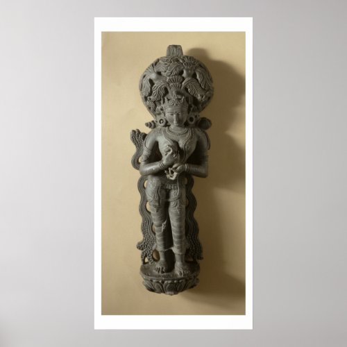 Ganga goddess who personifies the sacred River Ga Poster