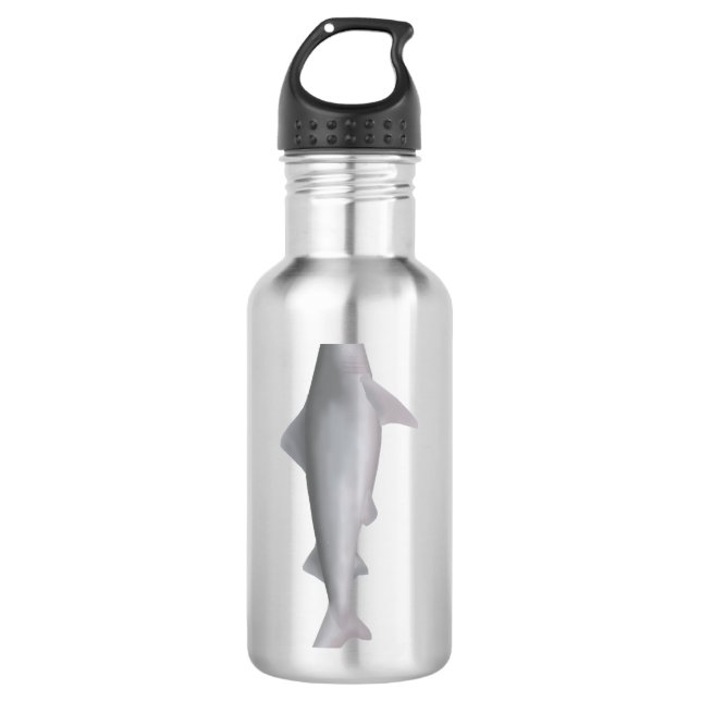 Ganges Shark Stainless Steel Water Bottle (Front)